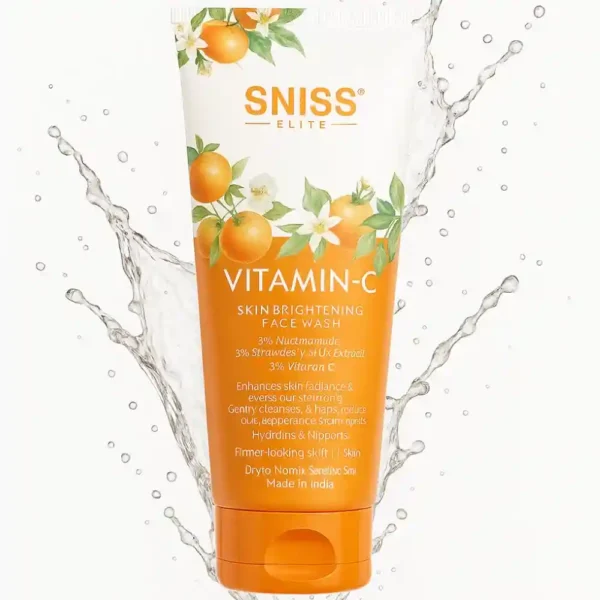Best Vitamin C Facewash for Glowing Skin SNISS | OneShopMart - Image 2