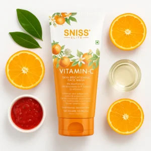 Vitamin C Facewash for Glowing Skin – SNISS ELITE