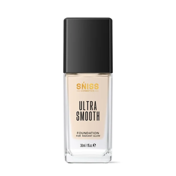 Ultra Smooth Foundation – Silk Almond for medium skin glow by OneShopMart